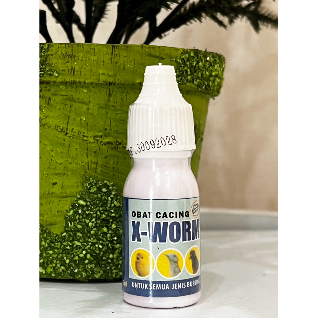 X-WORM obat cacing burung / obat cacing / obat burung / obat cacing burung / burung / Nancy Petshop
