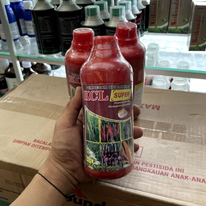 Kcl cair formula pembuahan / cairan pembesar buah