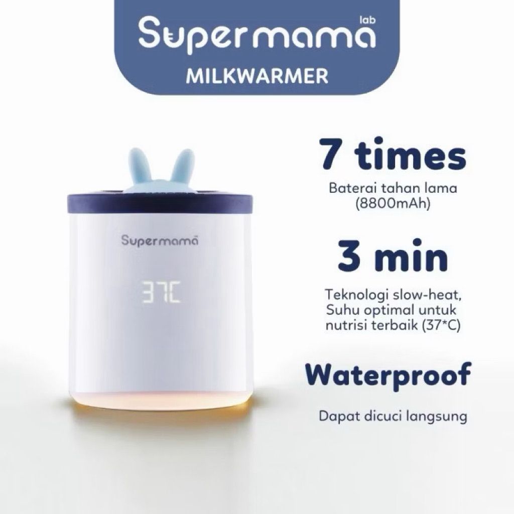 PRELOVED Supermama Lab Portable Milk Warmer / Pemanas/Penghangat Susu ASI