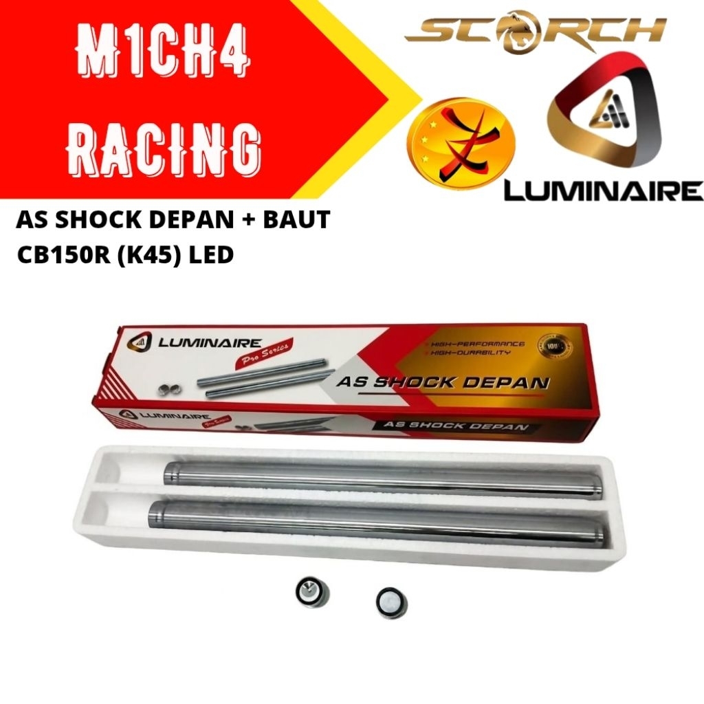 AS SHOCK DEPAN+BAUT/KLIP CB150R LED - LUMINAIRE