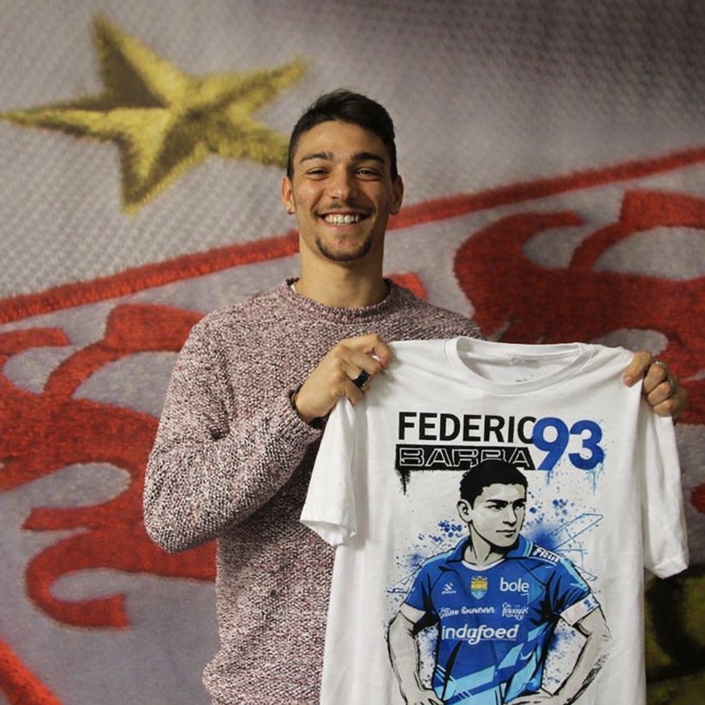 kaos Federico Barba 93 kaos premium