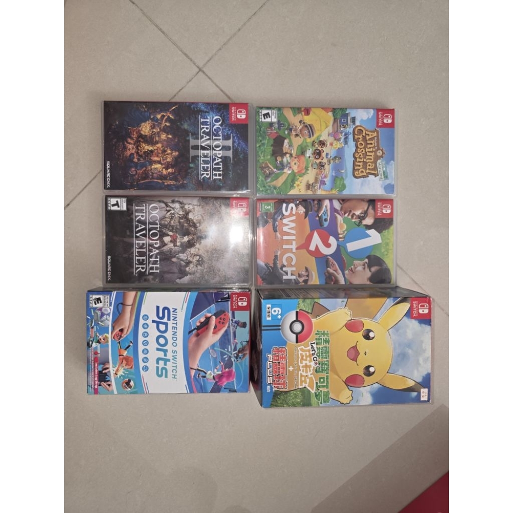 nintendo switch cartridge / games