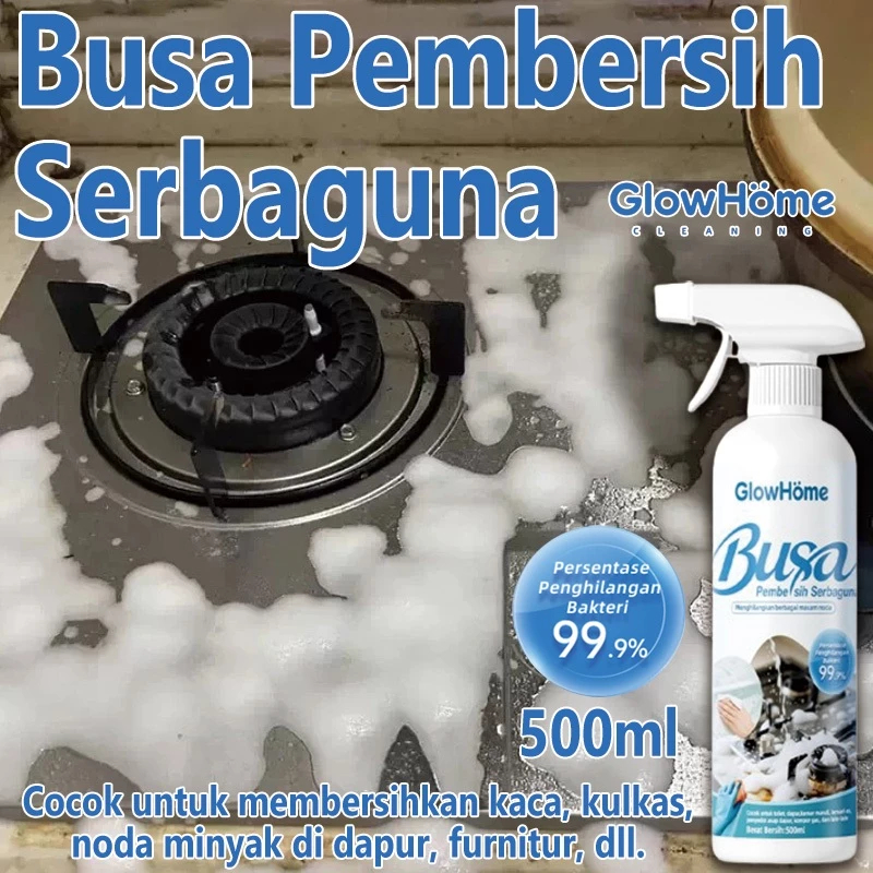 [PG STORE] Glow Home Foam Pembersih Serbaguna Ampuh untuk Dapur Kamar Mandi & Lantai | Angkat Noda M