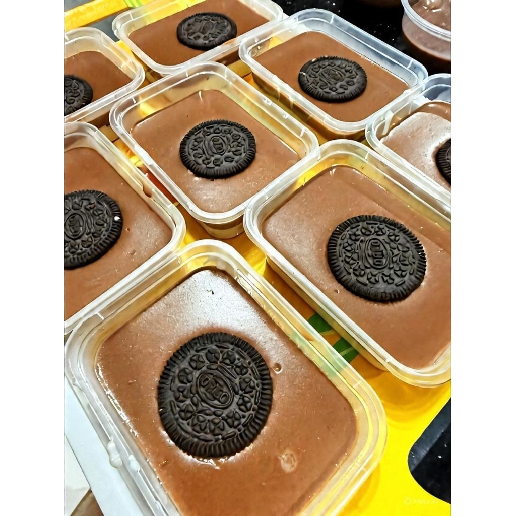 Puding Oreo