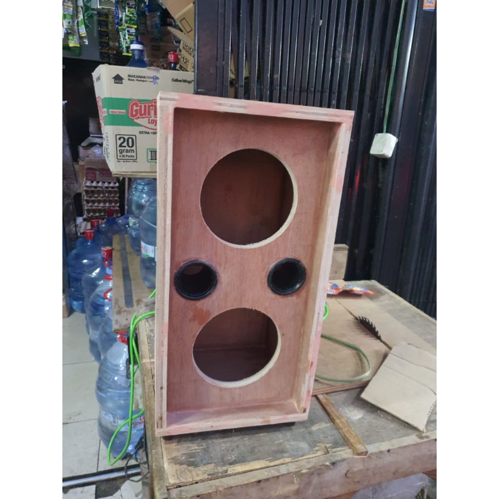 Box speaker 8 inchi double