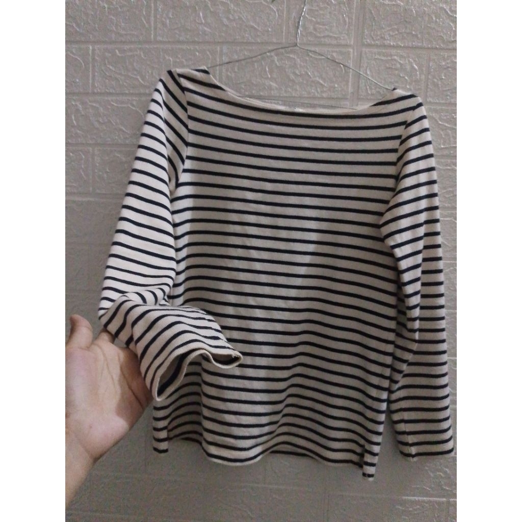 longsleeve stripe uniqlo