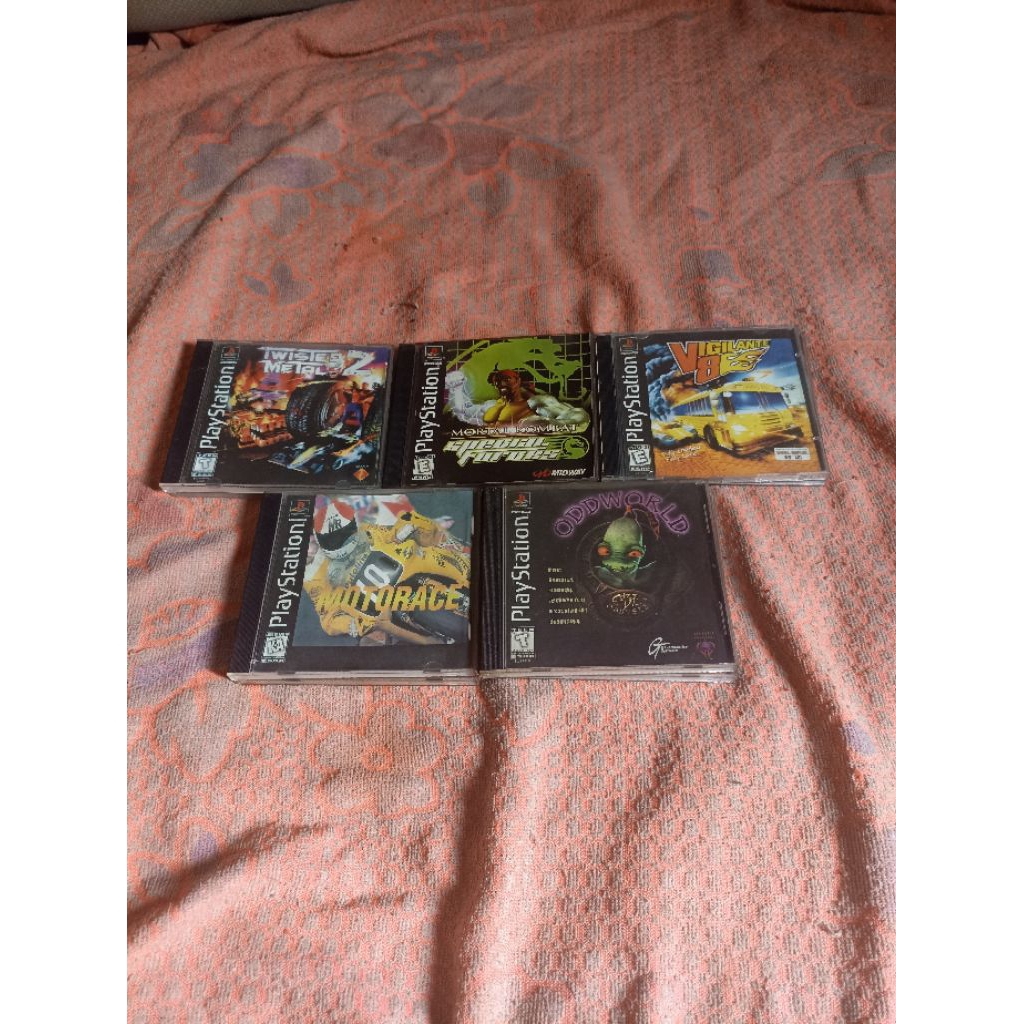 Varian Paketan Oddworld Vigilante PS 1
