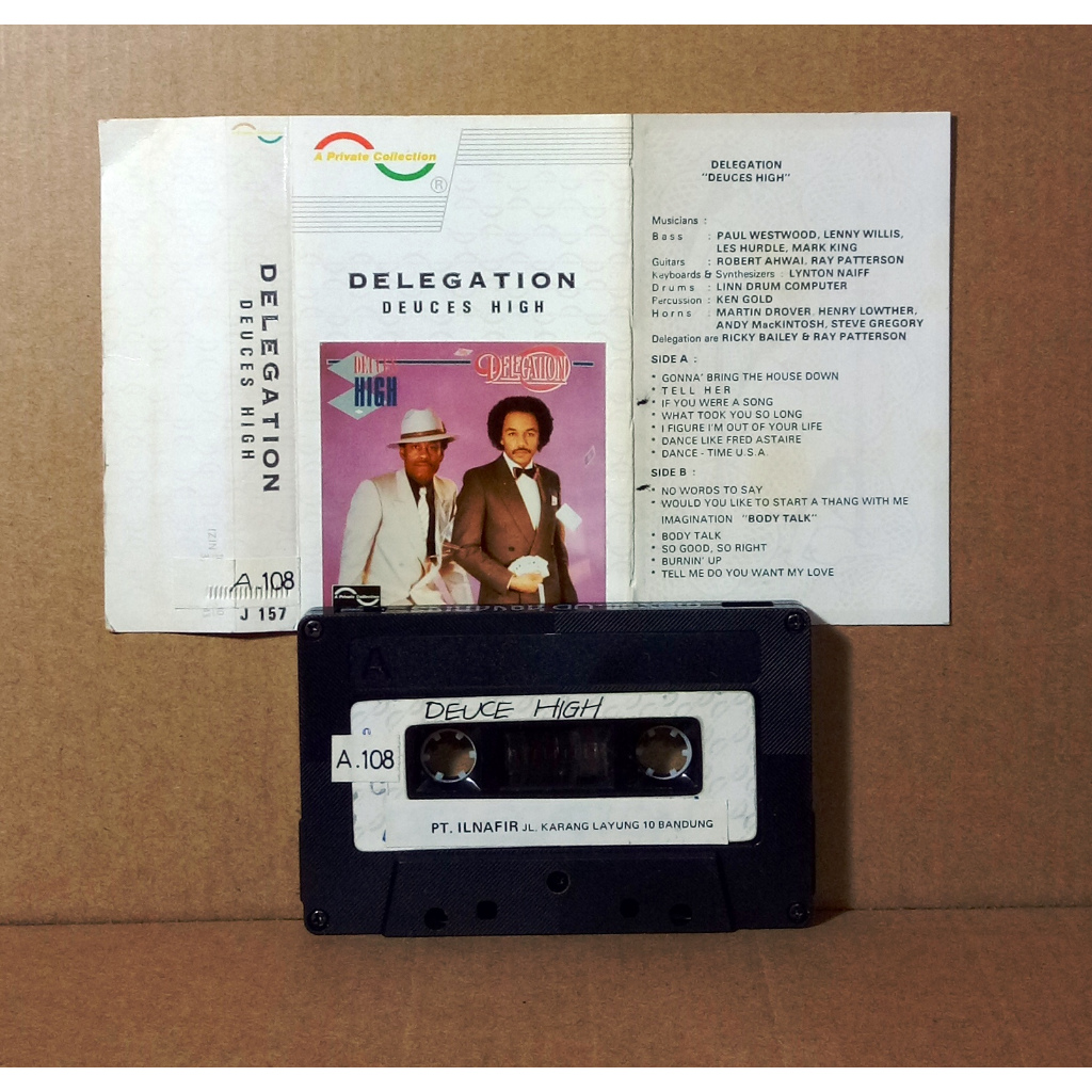 DELEGATION - DEUCES HIGH - Kaset