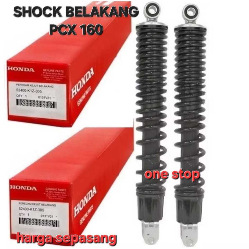 SHOCK SHOK BELAKANG PCX 160 HARGA SEPASANG ORIGINAL