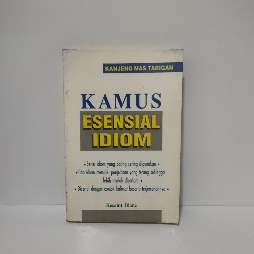 Original Buku Kamus Esensial Idiom