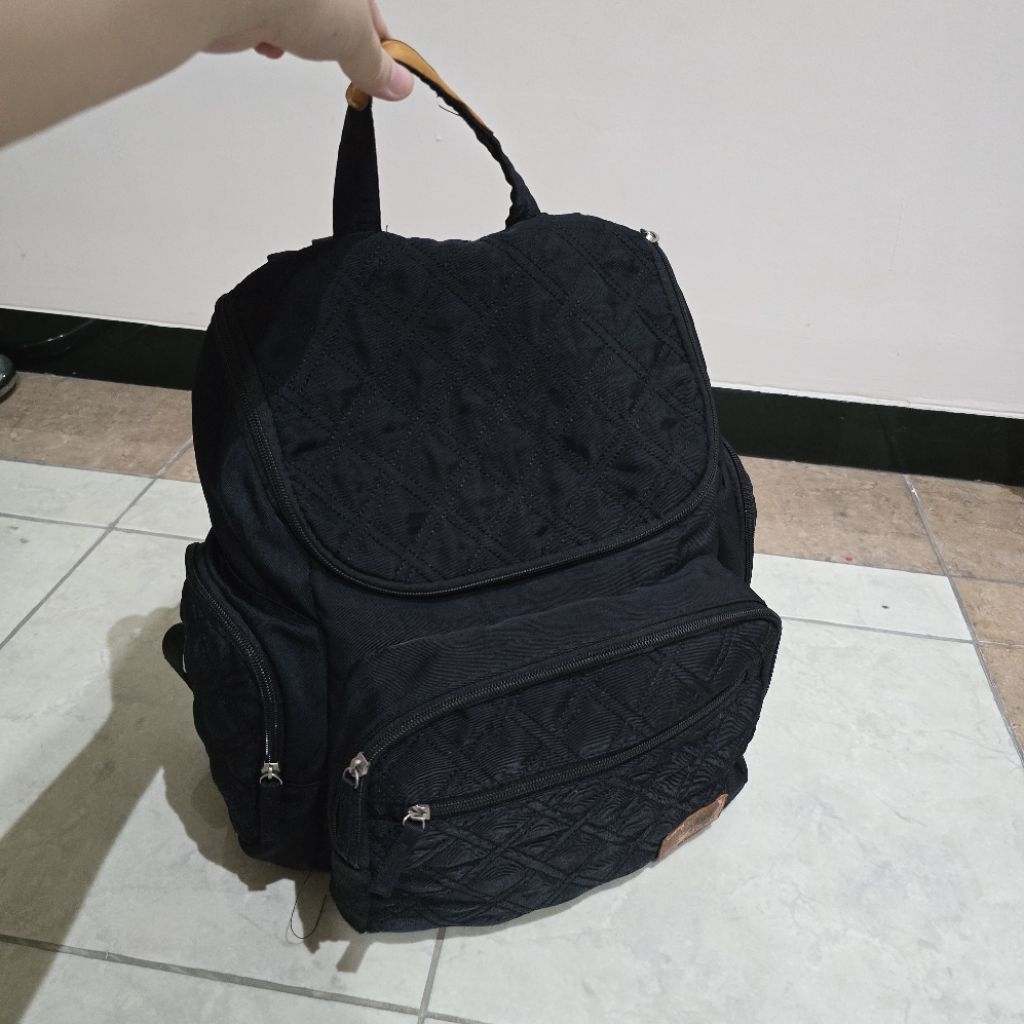 preloved tas anak balita bayi ransel hitam tas susu