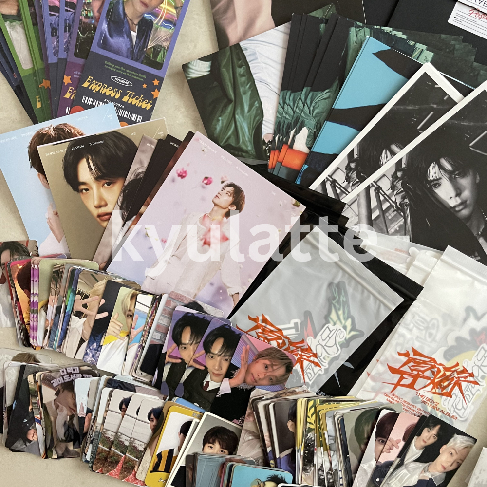free claim the boyz photocard pc postcard sticker ticket random tbz juyeon younghoon hyunjae kyu cha