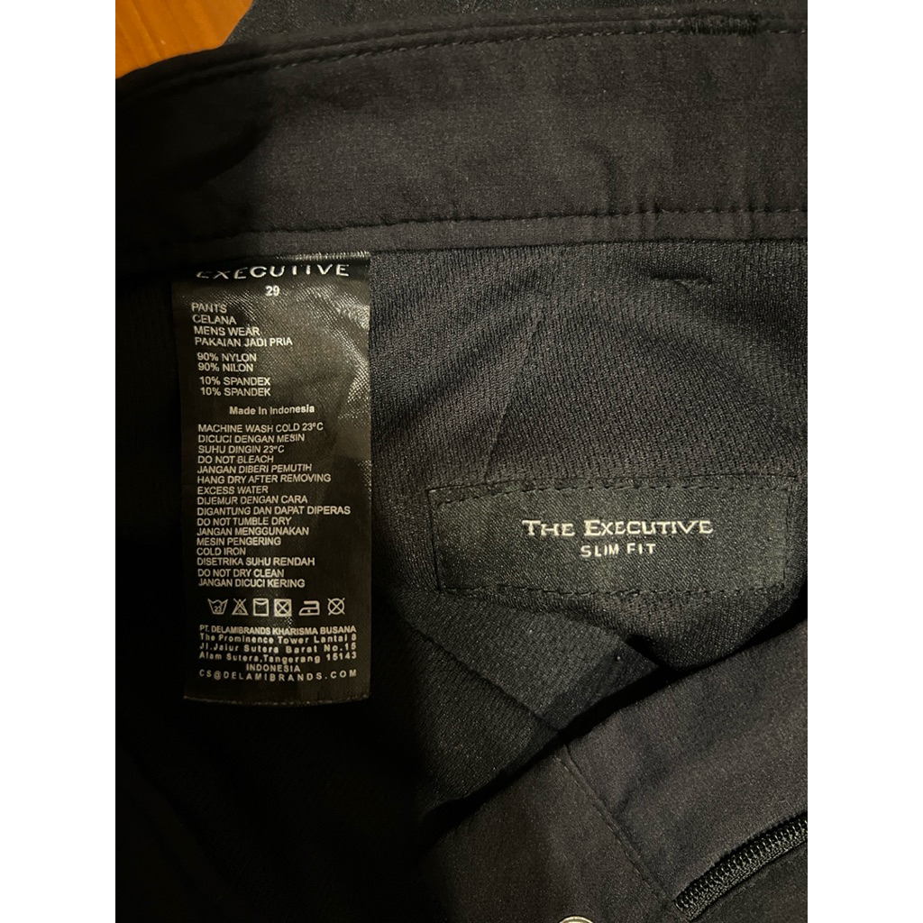 celana bahan executive