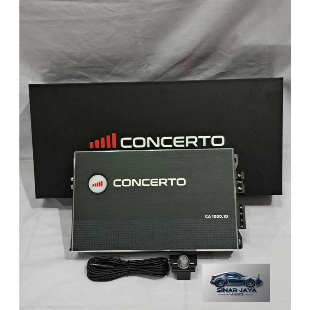 Power Monoblock Concerto CA 1000 1D - Class D Monoblock