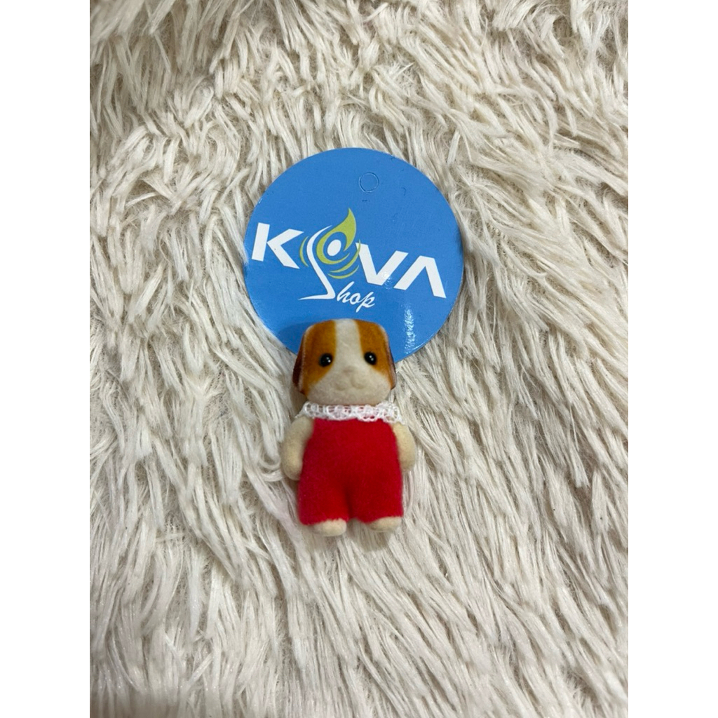 Chiffon Dog Baby sylvanian families miniature doll figure