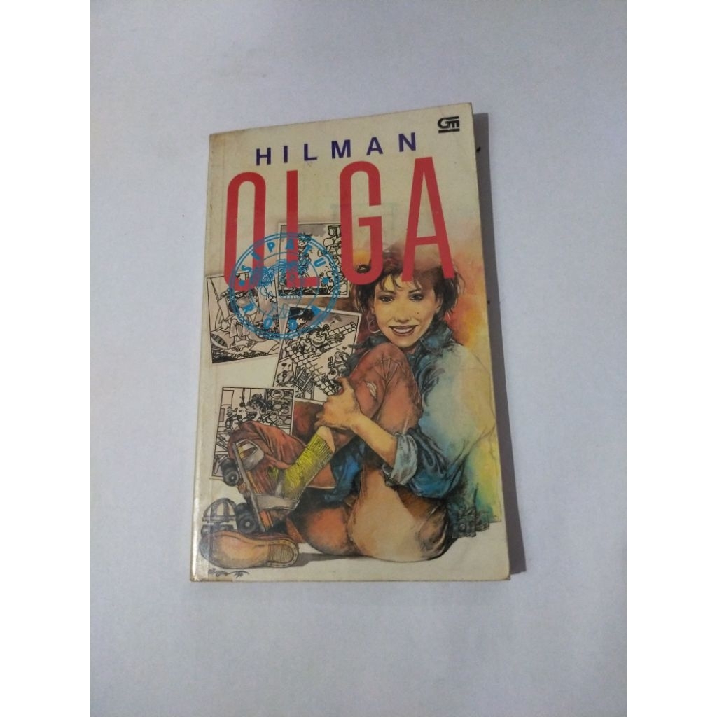 novel second olga sepatu roda hilman