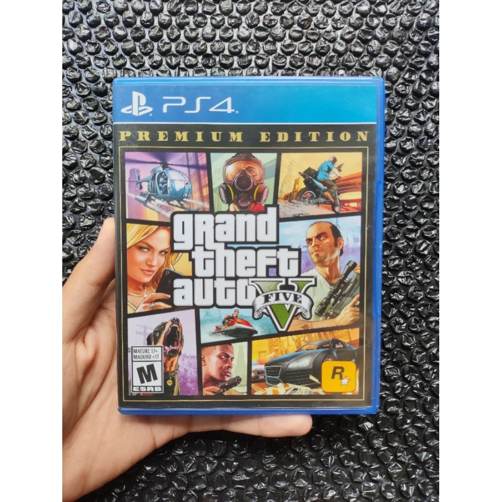 BD Kaset Ps4 GTA 5