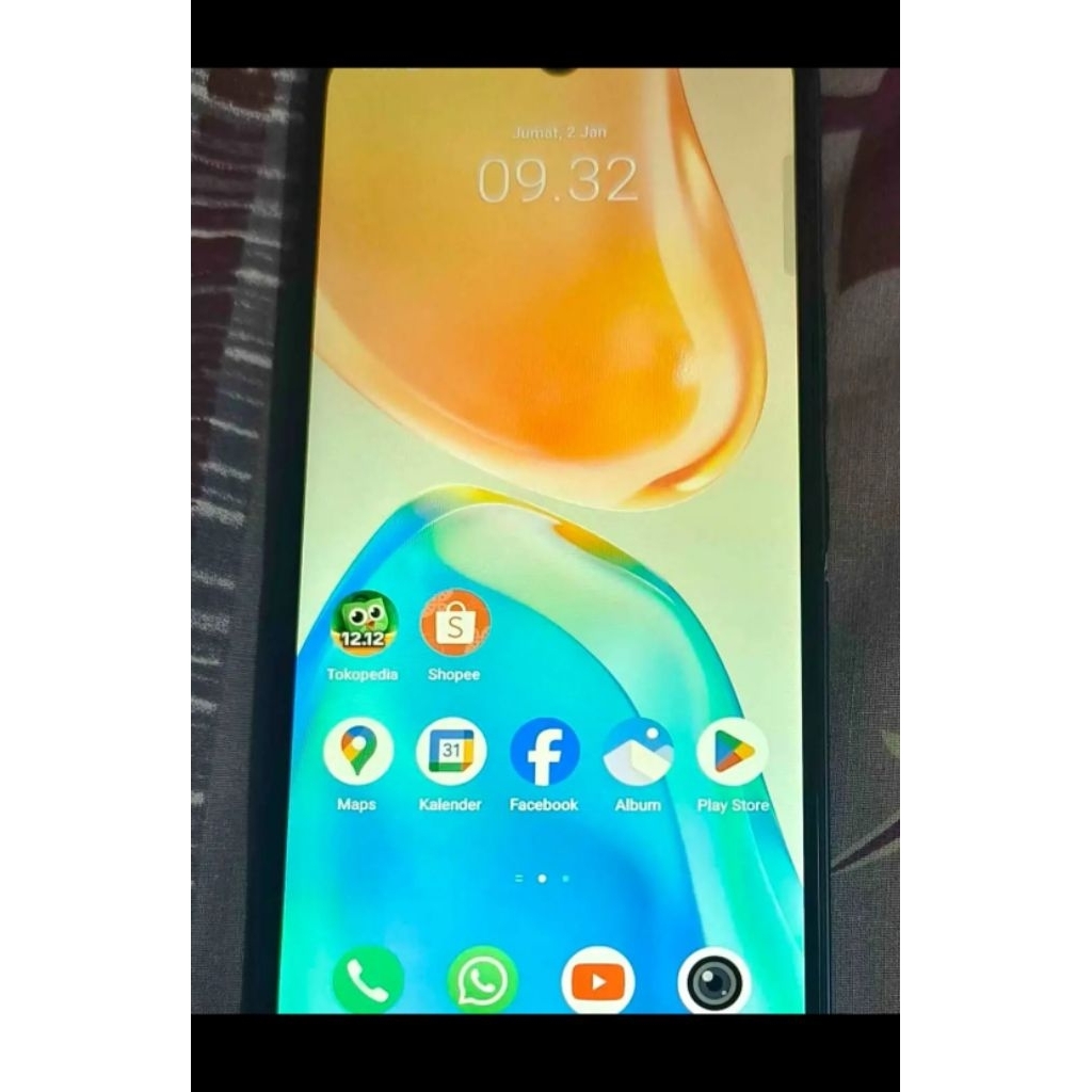 LCD Vivo V25E copotan