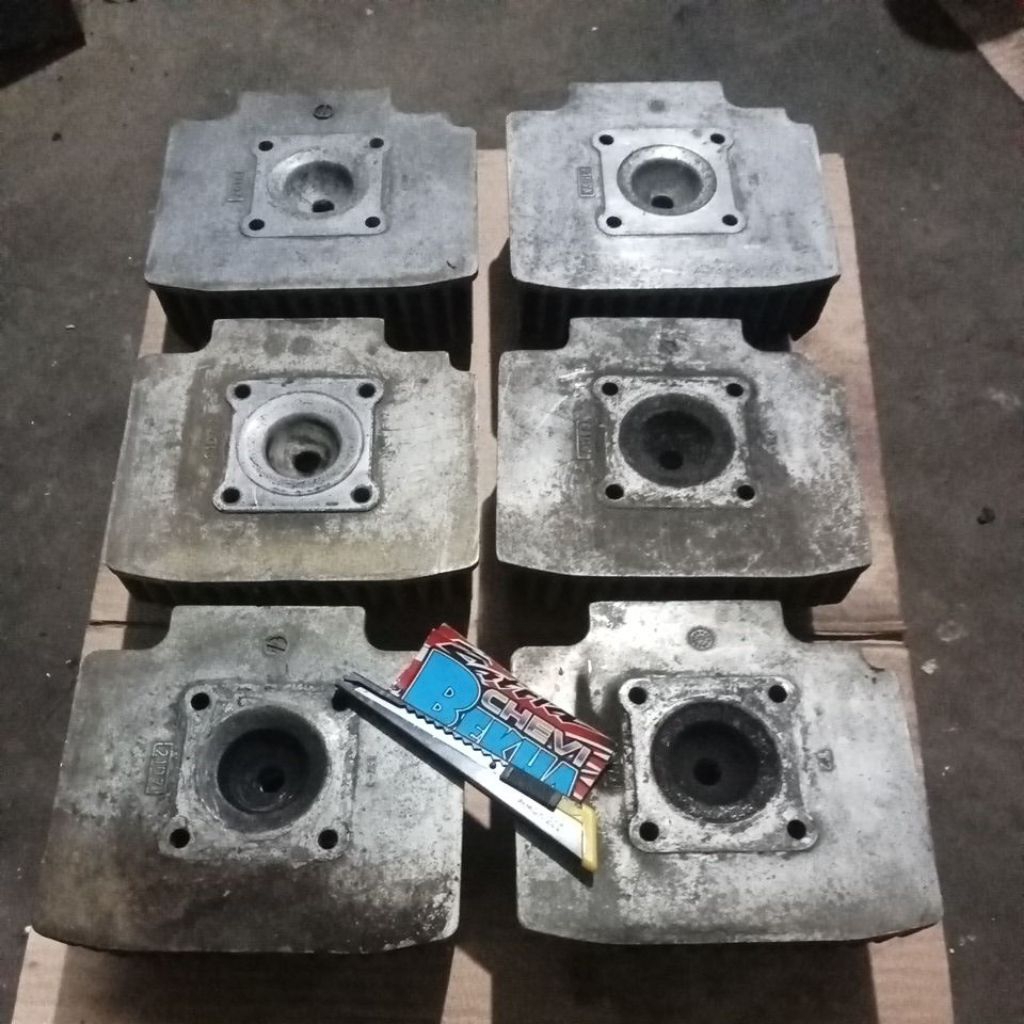 hed blok hed satria hiu lumba bahan kepras seken ori