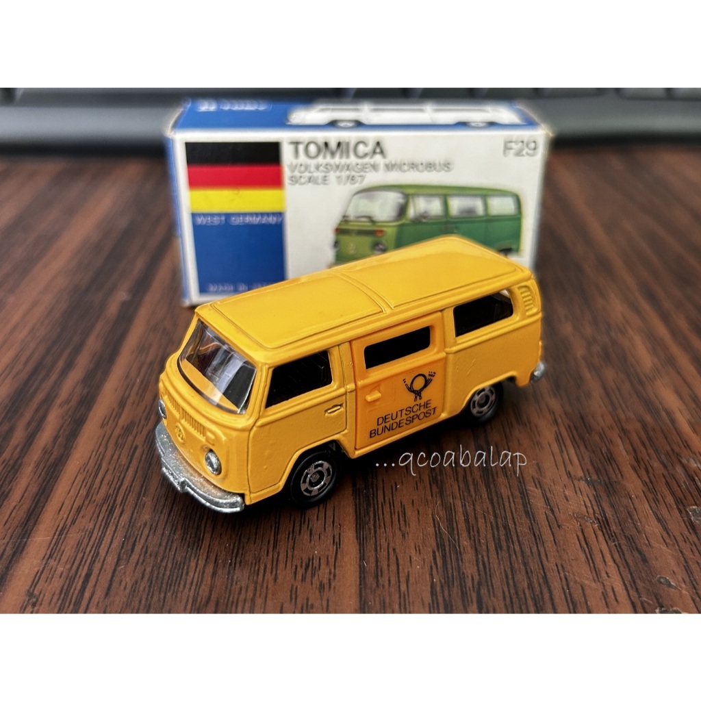Tomica Japan Volkswagen VW Microbus Deutsche Bundespost