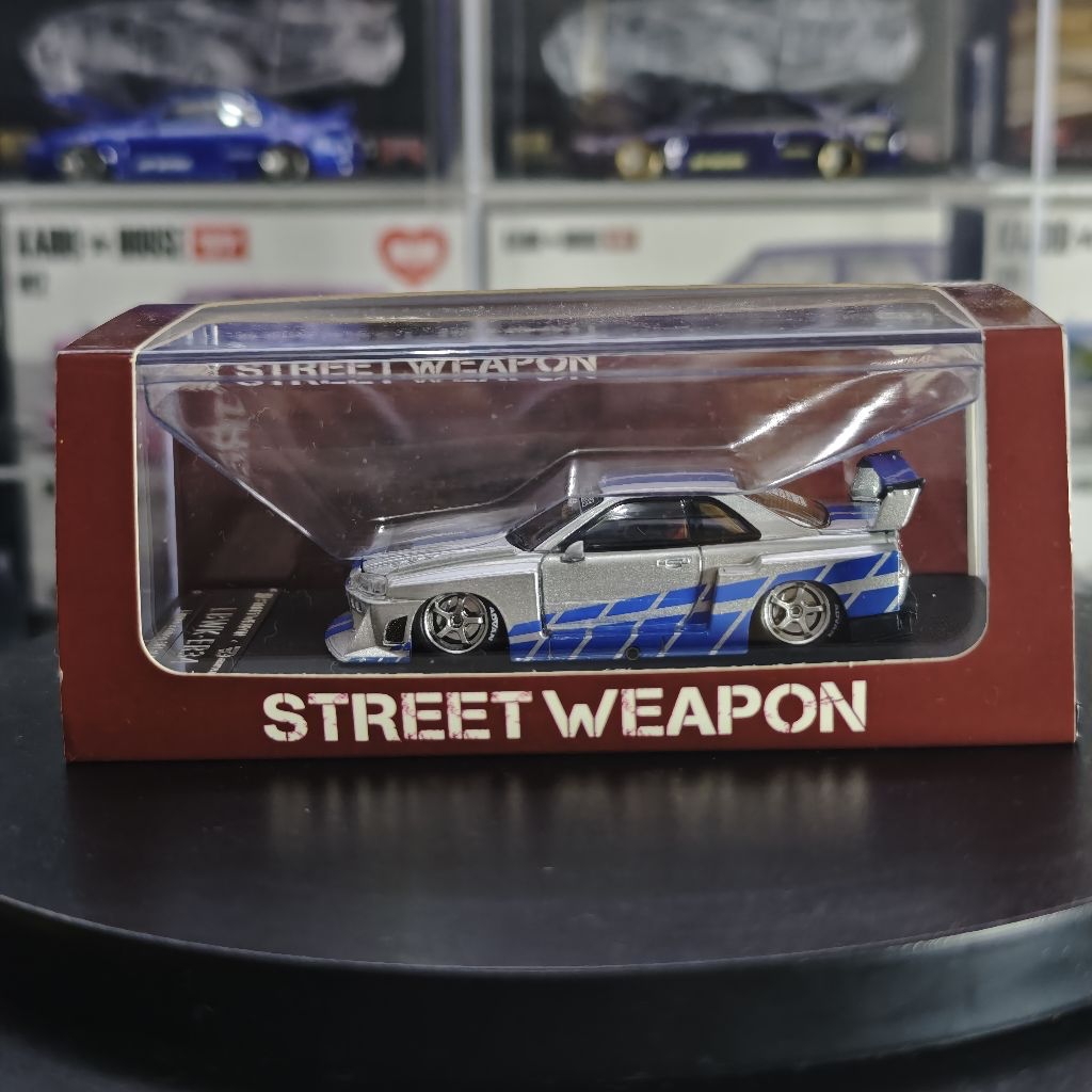 STREET WEAPON LBWK ER-34 R34 FAST AND FURIOUS NISSAN SKYLINE BRIAN UNSEALED