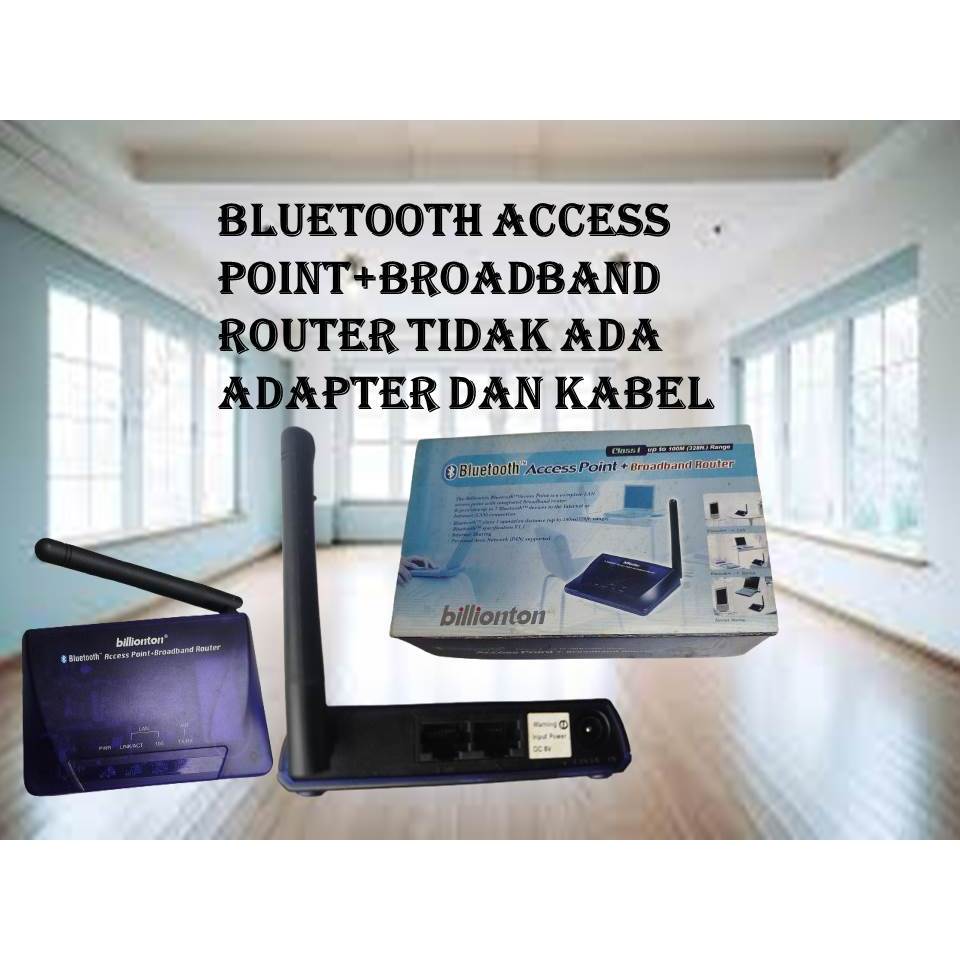 BLUETOOTH ACCESS POINT+BROADBAND ROUTER