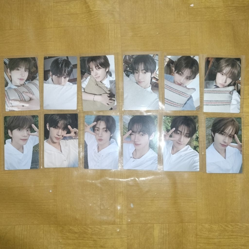READY STOCK PHOTOCARD TWS 1ST SINGLE HAJIMEMASHITE SOLO JACKET VERSION