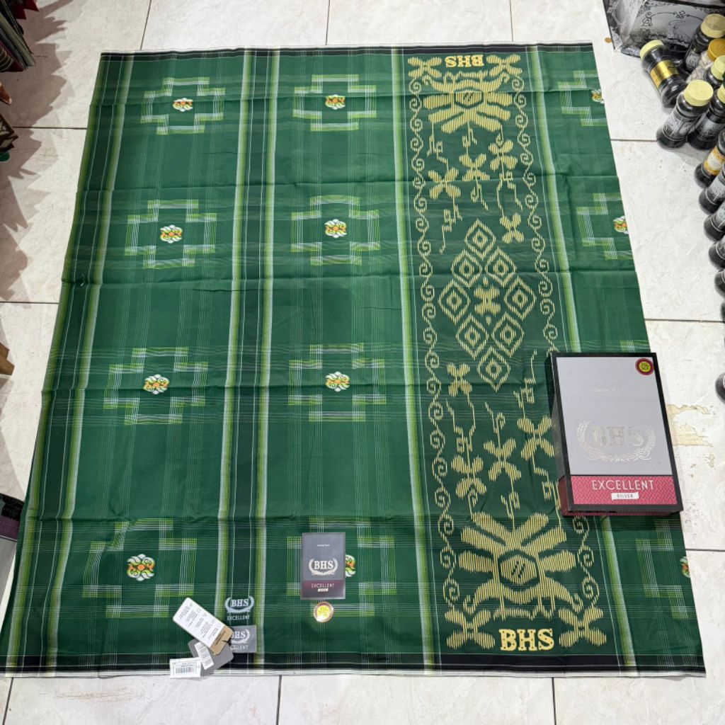 Sarung Tenun BHS Excellent Silver