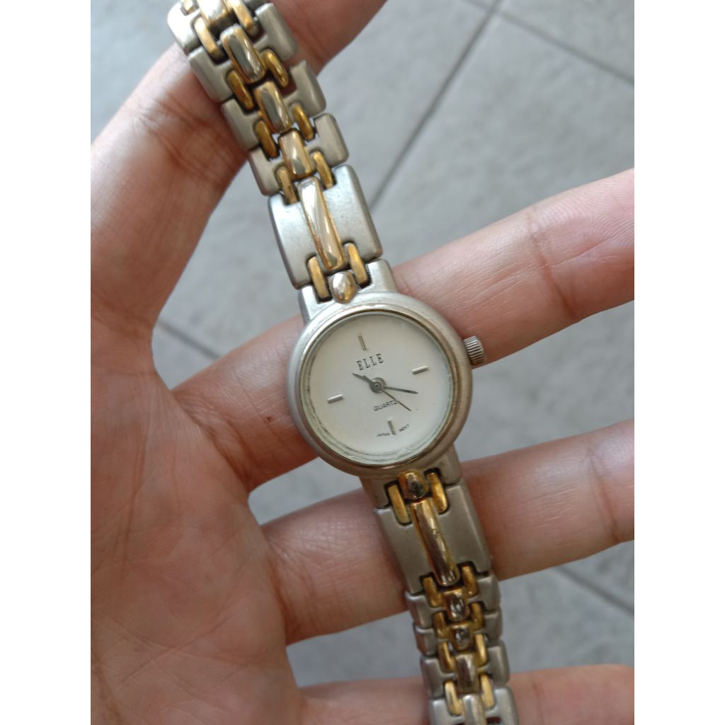 jam tangan elle vintage unik langka