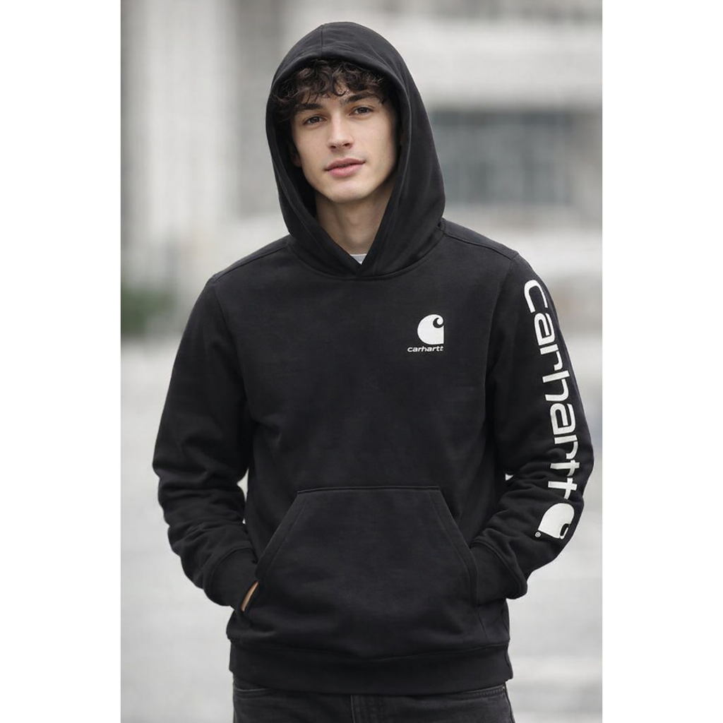 Carhartt Youth Graphic Hoodie Black Original