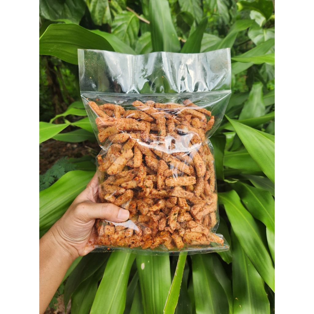 Basreng Pedas Daun Jeruk 500 gram Renyah Kriuk