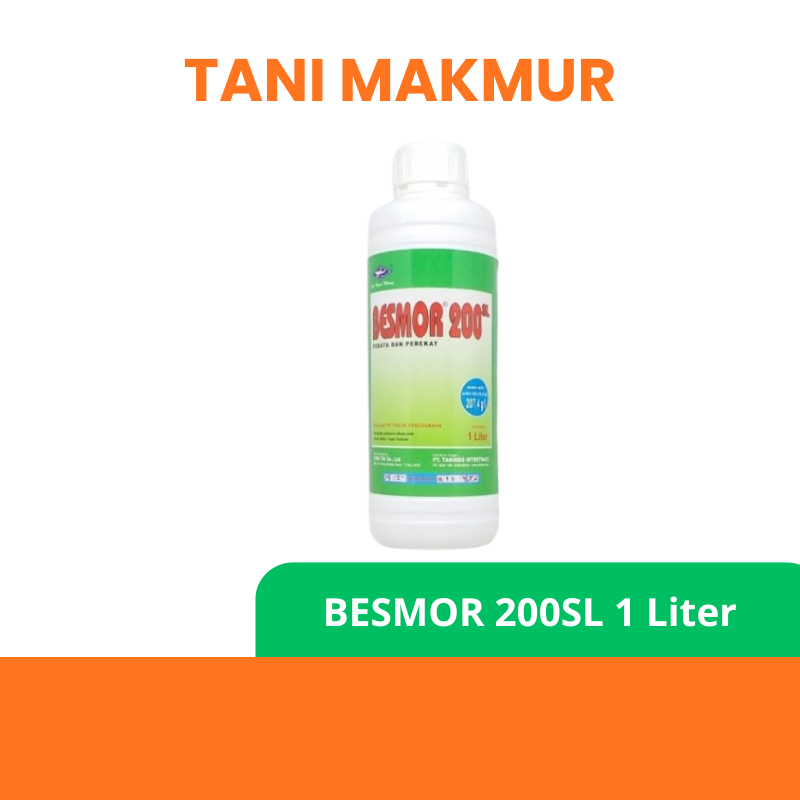 Besmor Perekat 1 Liter Perekat Perata Pestisida Besmor Ultra 600SL Pembasah