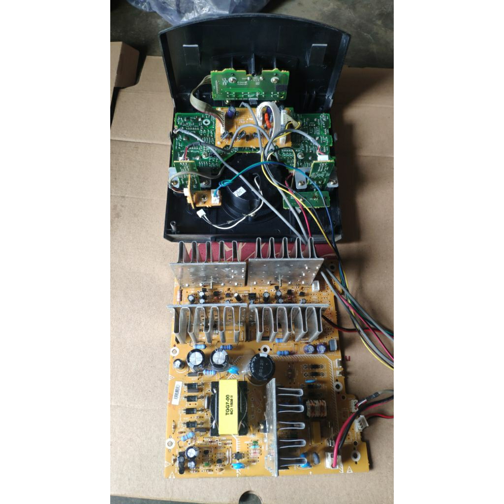 mesin+tone control speaker aktif polytron pass 68