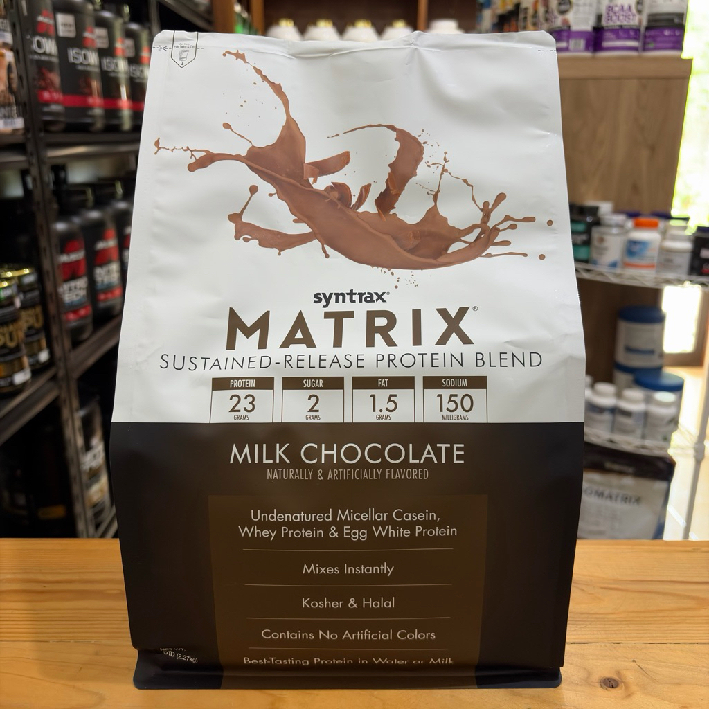 Syntrax matrix 5lbs whey protein micellar casein egg white protein
