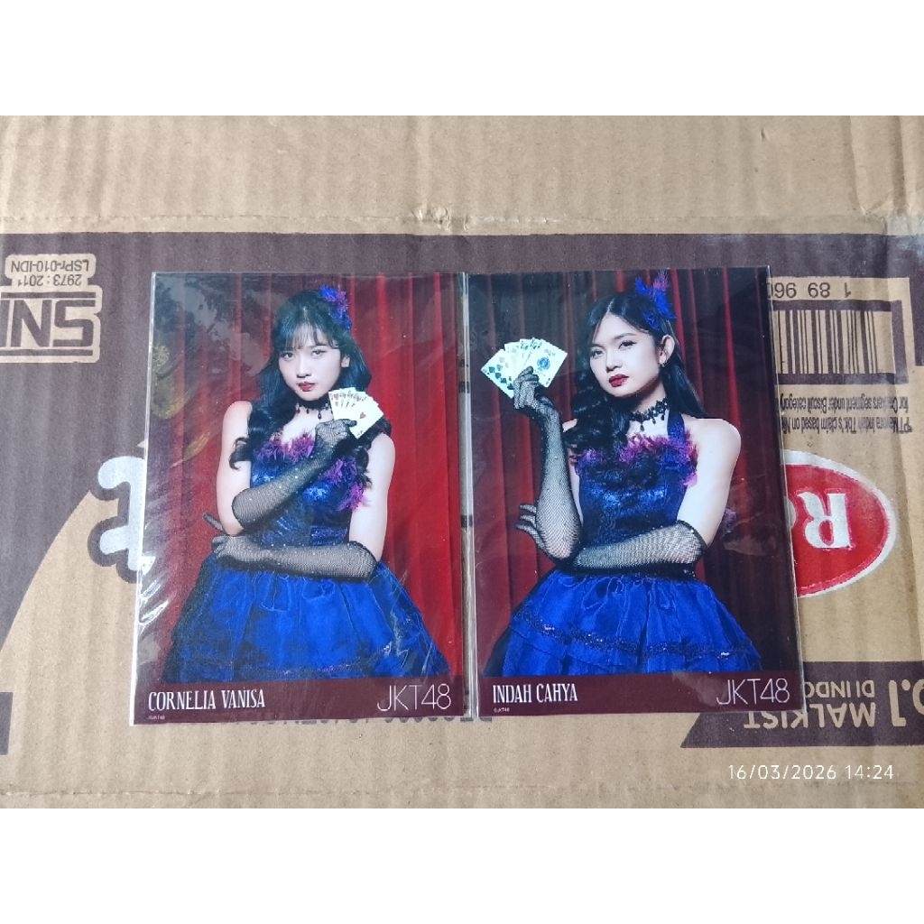 Paket Spesial Photopack JKT48 Official Raja Hati : ONDAH (Oniel & Indah)