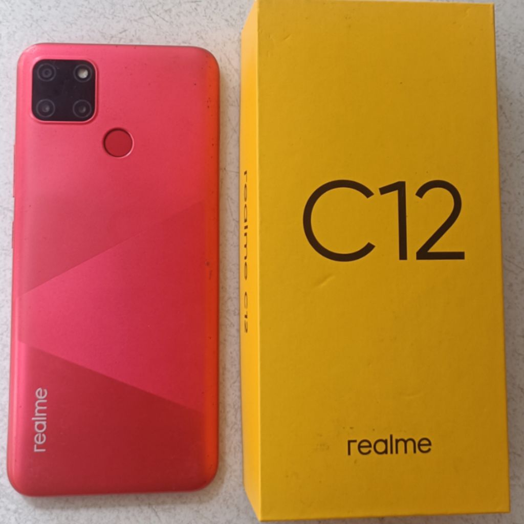 Handphone Realme C12 Ram 3/32GB / HP Realme Second original