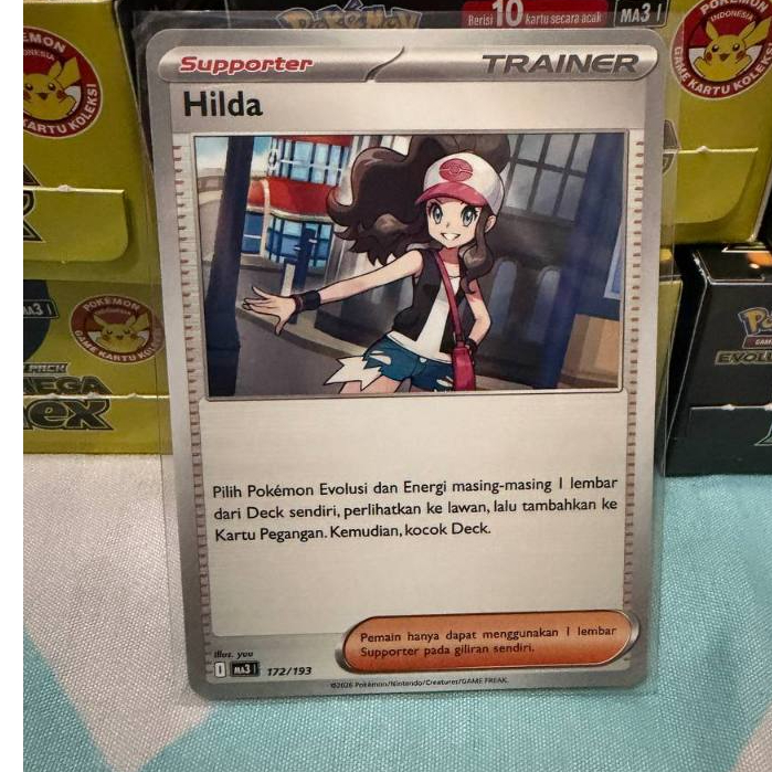 Hilda MA3 - Trainer - Kartu Pokemon