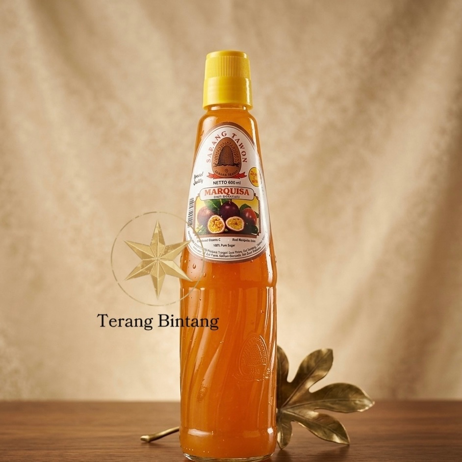 Syrup Jus Sarang Tawon Marquisa Special | Sirup Sirop Markisa 525 ml Juice
