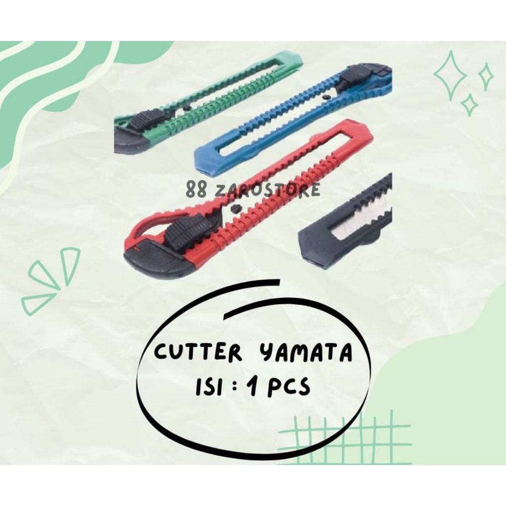 [ 1 PCS ] CUTTER YAMATA / KATER YAMATA / CUTTER PISAU