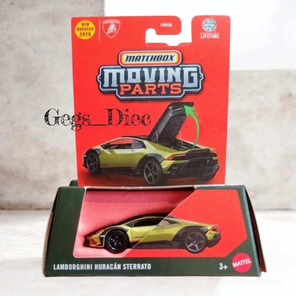 Matchbox Moving Parts Lamborghini Aventador SVJ Roadster