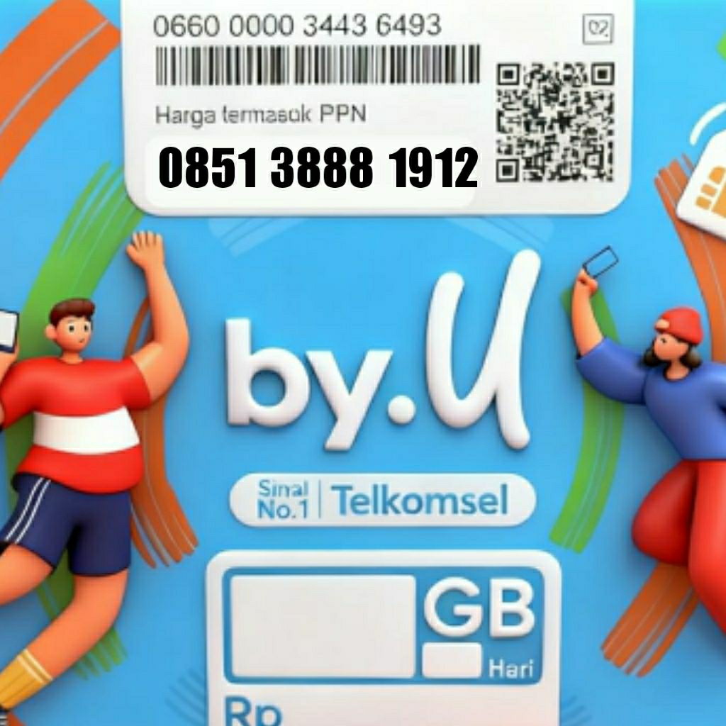 TELKOMSEL BYU NOMOR RAPI SERI TAHUN 1912