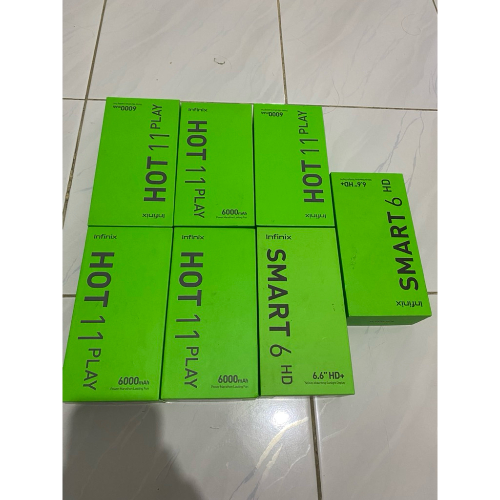 Kardus Original Bekas Hp infinix Hot 11