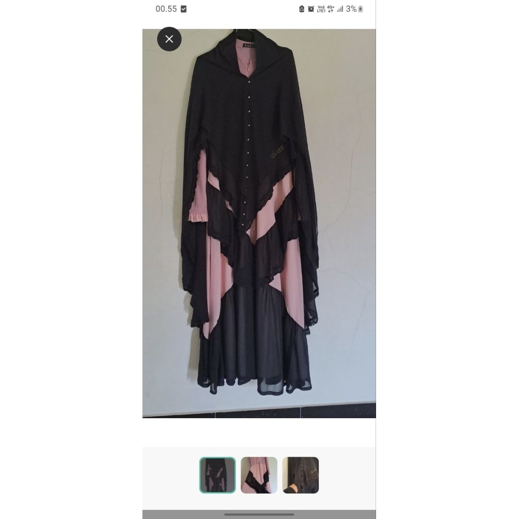 PRELOVED syar'i RANEE BRUGGMAN ORI