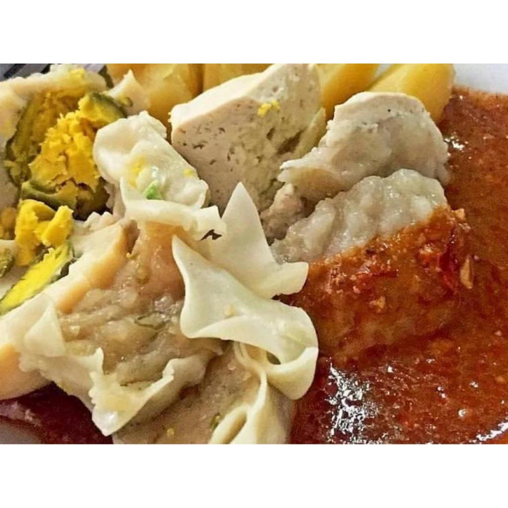 Baso Tahu Siomay Shin Chan Oleh Oleh Makanan Bandung Pack isi 10 baso tahu siomay