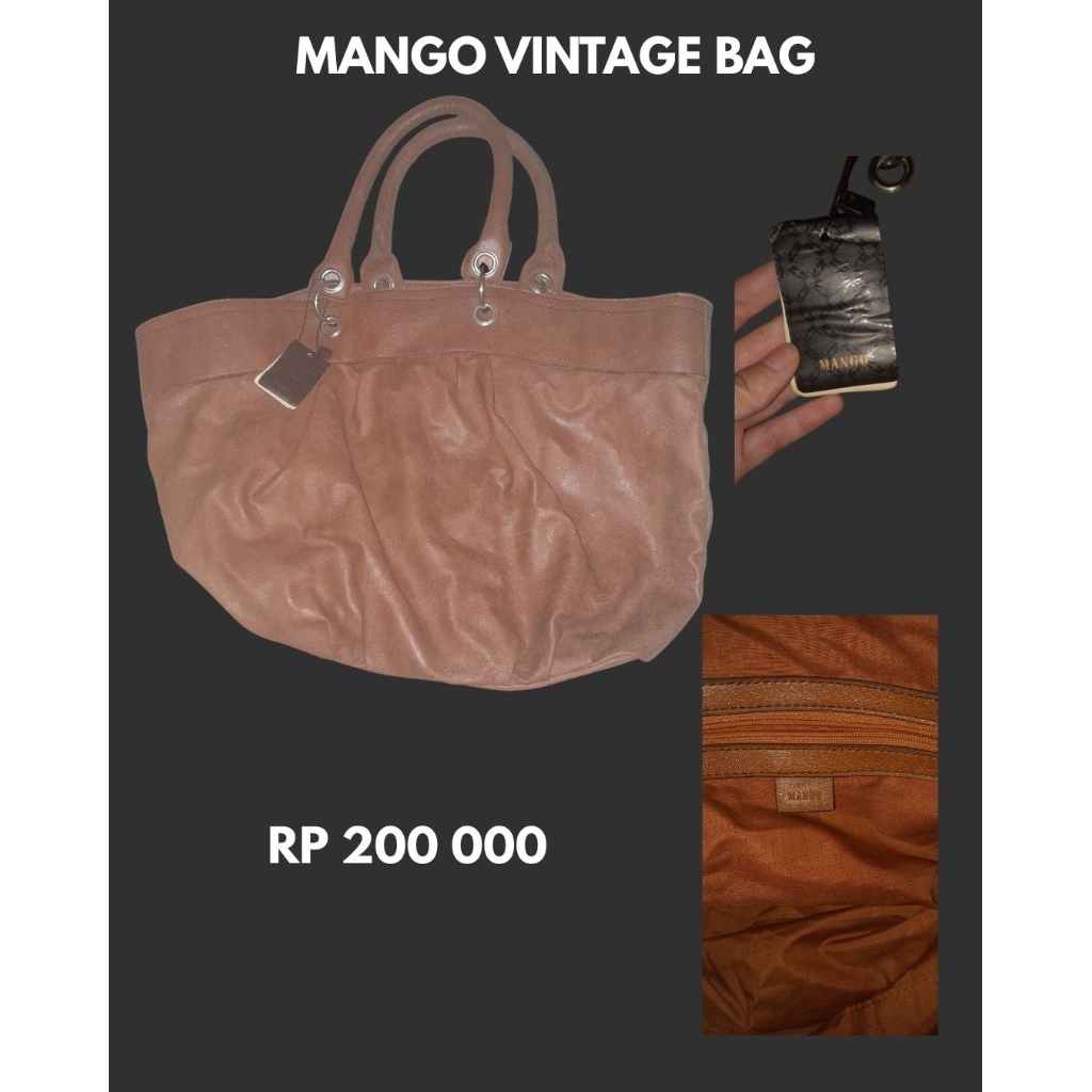 mango vintage bag ori