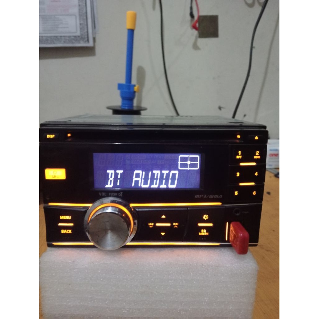 tape mobil double Din JVC USB Bluetooth