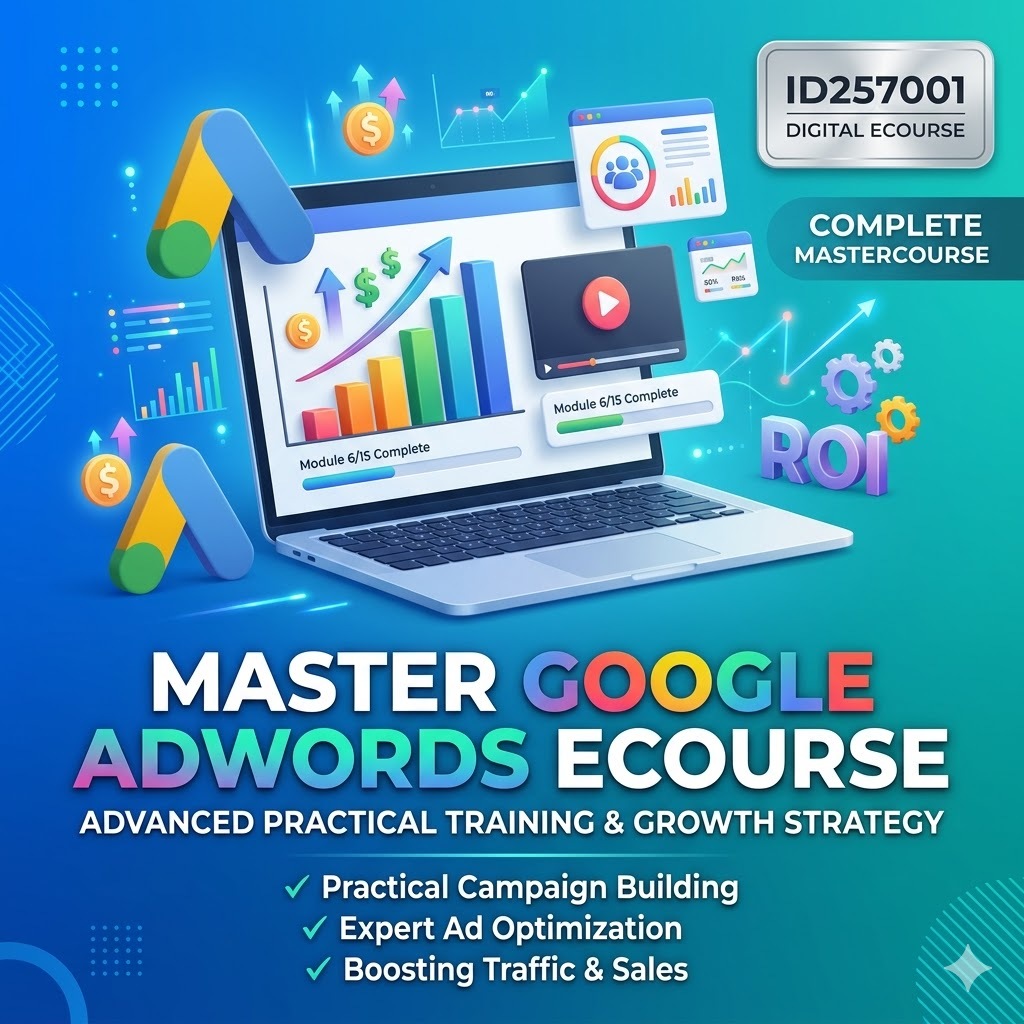 ID257001 - Ecourse Master Google Adwords