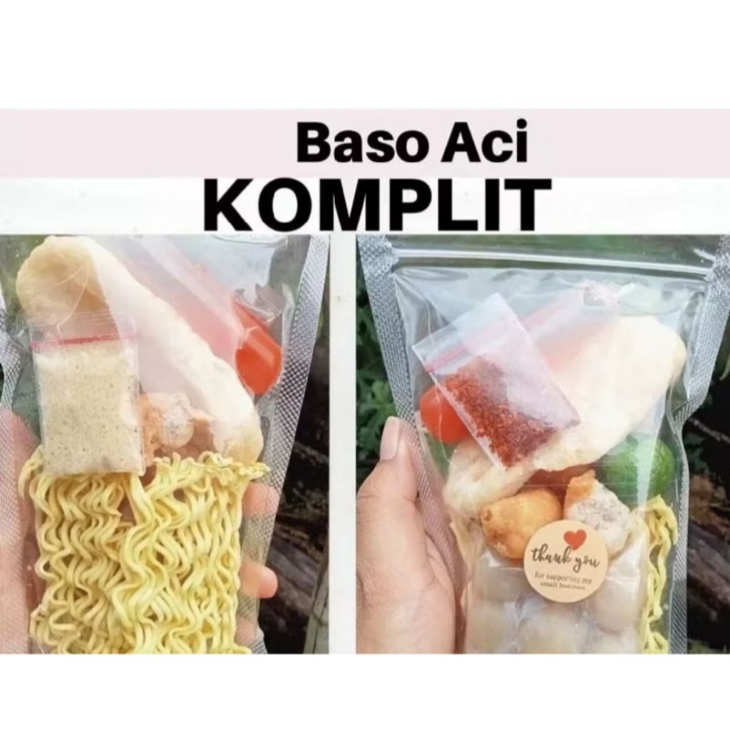 BASO ACI / SEBLAK kemasan pouch kecil