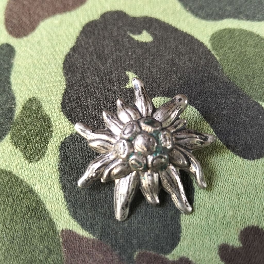 pin jadul pin tentara jerman jadul pin edelweis nasi jerman pin topi tentara nasi jerman jadul pin g