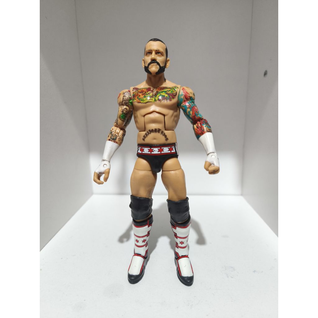 CM Punk Figure Original Mattel WWE Elite Smackdown